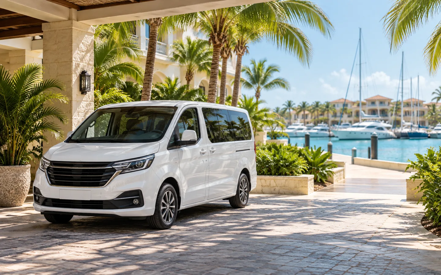Transport în Cap Cana: de la hotel la plajă și la marină